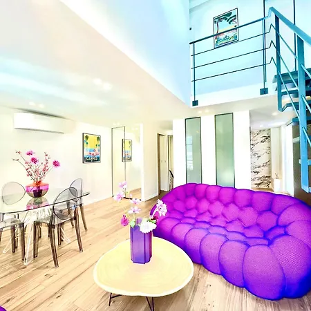 Duplex En Plein Coeur De Cannes, 5 Min Walk To Croisette And Palais Apartment