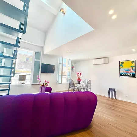 Appartement Duplex En Plein Coeur De Cannes, 5 Min Walk To Croisette And Palais *